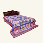 Color Craft Applique Cotton Double Bedsheet