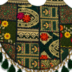 Bohemian Vibes Tassel Embroidered Tote Bag for Women