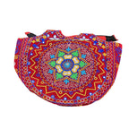 Ethnic Motifs Embroidered Boho Tote Bag