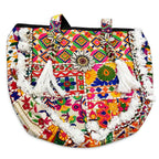 Heritage Embroidered Banjara Tote Bag with Tassels