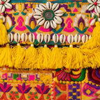 Embroidered Fringe Banjara Laptop Bag for Women
