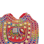 Elephant Threadwork Rajasthani Tote Bag