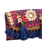 Folk Fusion Colorful Embroidered Banjara Bag with Codi Accents