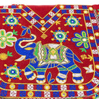 Elephant Threadwork Rajasthani Tote Bag