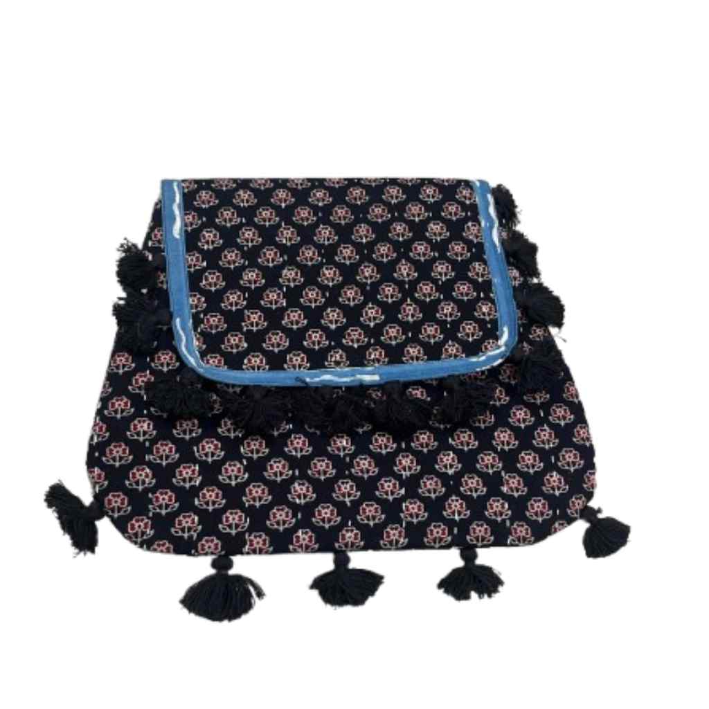 Indie Craft  Printed Ajrakh Sling Bag