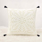 Color Hues Applique Cutwork Cushion Cover