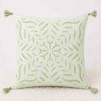 Color Hues Applique Cutwork Cushion Cover