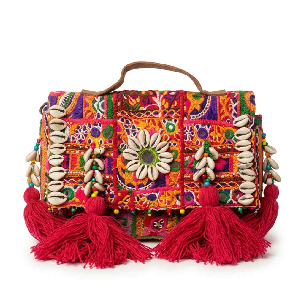 Gypsy Style Embroidered Banjara Bag