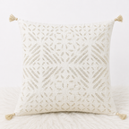 Garden Grace Applique Cutwork Cushion Cover