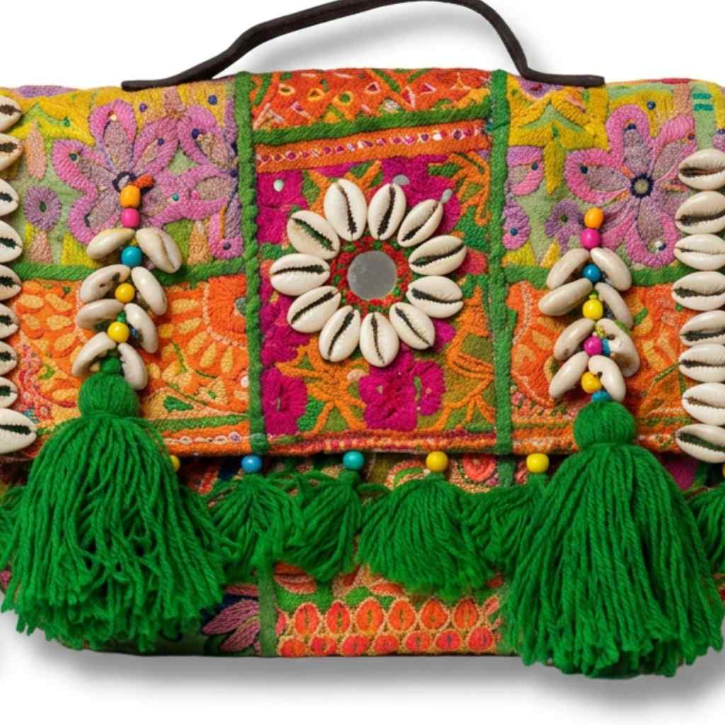Gypsy Style Embroidered Banjara Bag