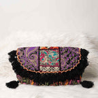 Multicolor Boho Embroidered Sling Purse for Women