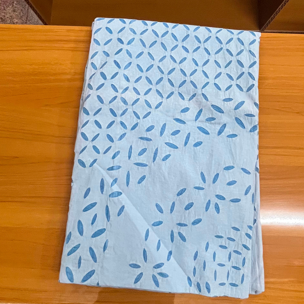 Handmade Applique Single Bedsheet (Without Pillow Cover)