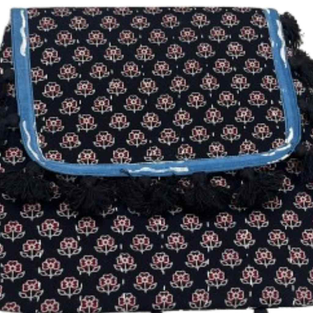 Indie Craft  Printed Ajrakh Sling Bag