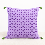 Intricate Applique Cutwork Cushion Cover