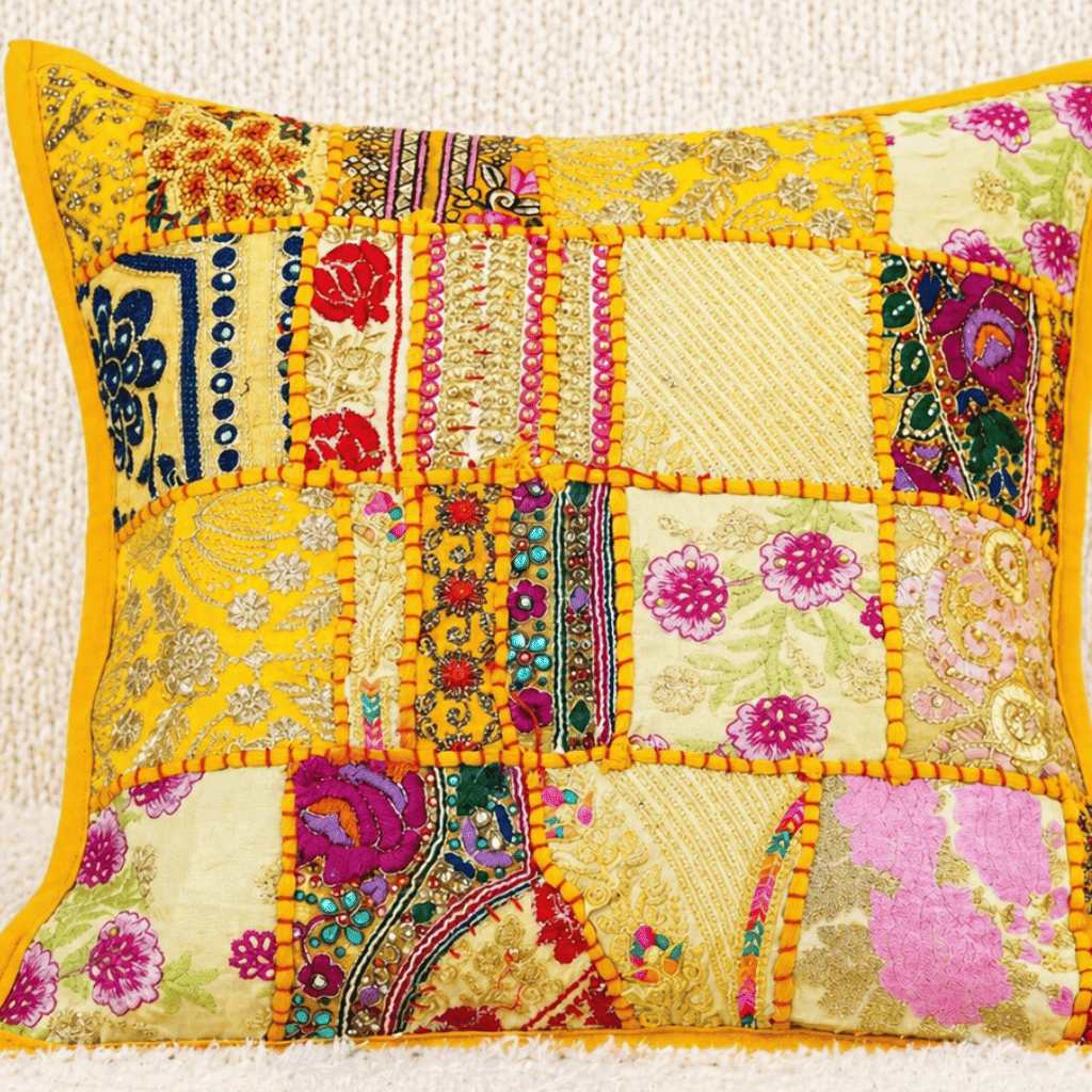 Boho Patchwork Cushion Cover for Home Décor