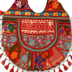 Wanderlust Tassel Embroidered  Tote Bag