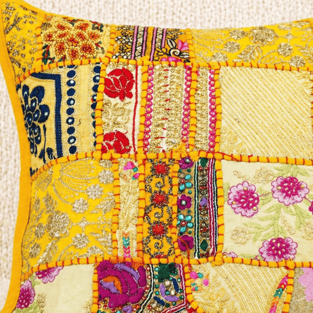 Boho Patchwork Cushion Cover for Home Décor