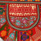Wanderlust Tassel Embroidered  Tote Bag