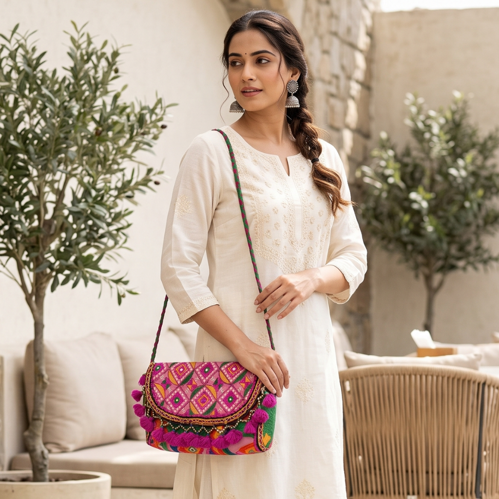 Fusion Trails Small Banjara Sling Purse