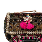 Folk Fusion Colorful Embroidered Banjara Bag with Codi Accents