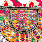 Wanderlust Tassel Embroidered  Tote Bag