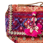 Folk Fusion Colorful Embroidered Banjara Bag with Codi Accents