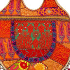 Wanderlust Tassel Embroidered  Tote Bag