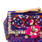 Folk Fusion Colorful Embroidered Banjara Bag with Codi Accents
