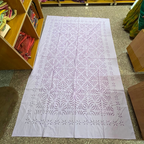 Traditional Handmade Single Applique Bedsheet