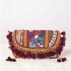Nomad Banjara Embroidered Sling Purse