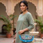 Nomad Banjara Embroidered Sling Purse