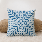 Statement Applique Cutwork Cushion Cover