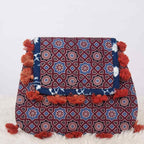 Indie Craft  Printed Ajrakh Sling Bag