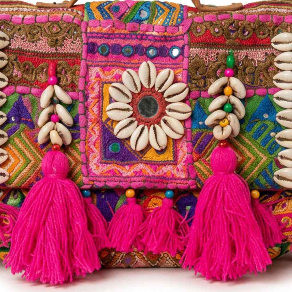 Gypsy Style Embroidered Banjara Bag