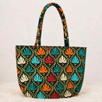 Color Story Embroidered Boho Tote Bag for Women