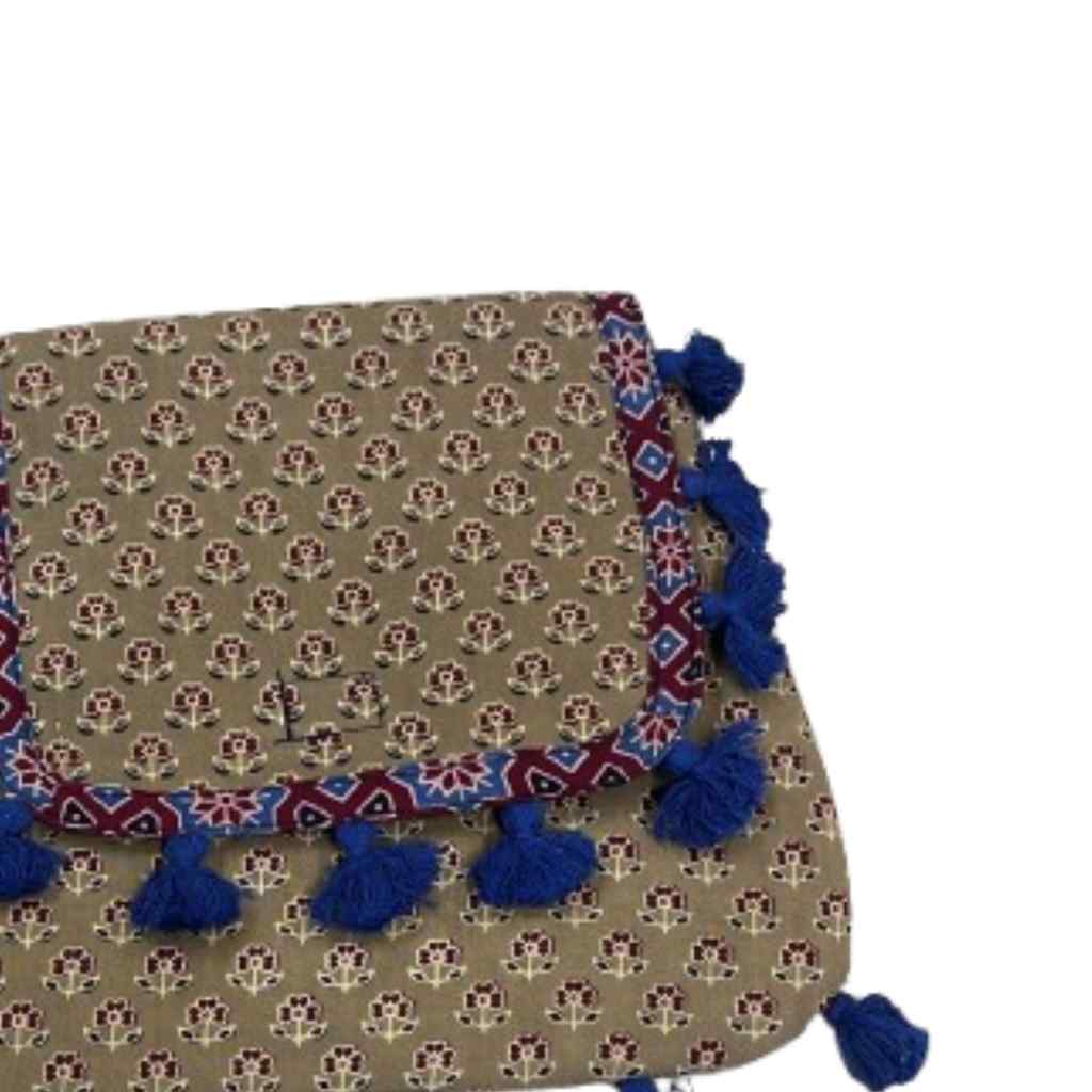 Indie Craft  Printed Ajrakh Sling Bag