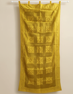 Sunshine Mosaic Applique Patchwork Curtain