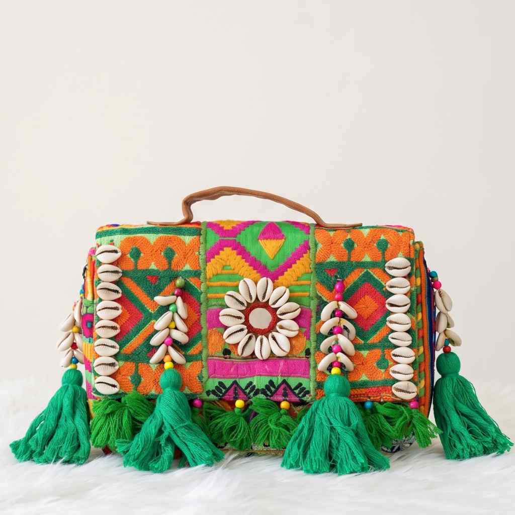 Gypsy Style Embroidered Banjara Bag