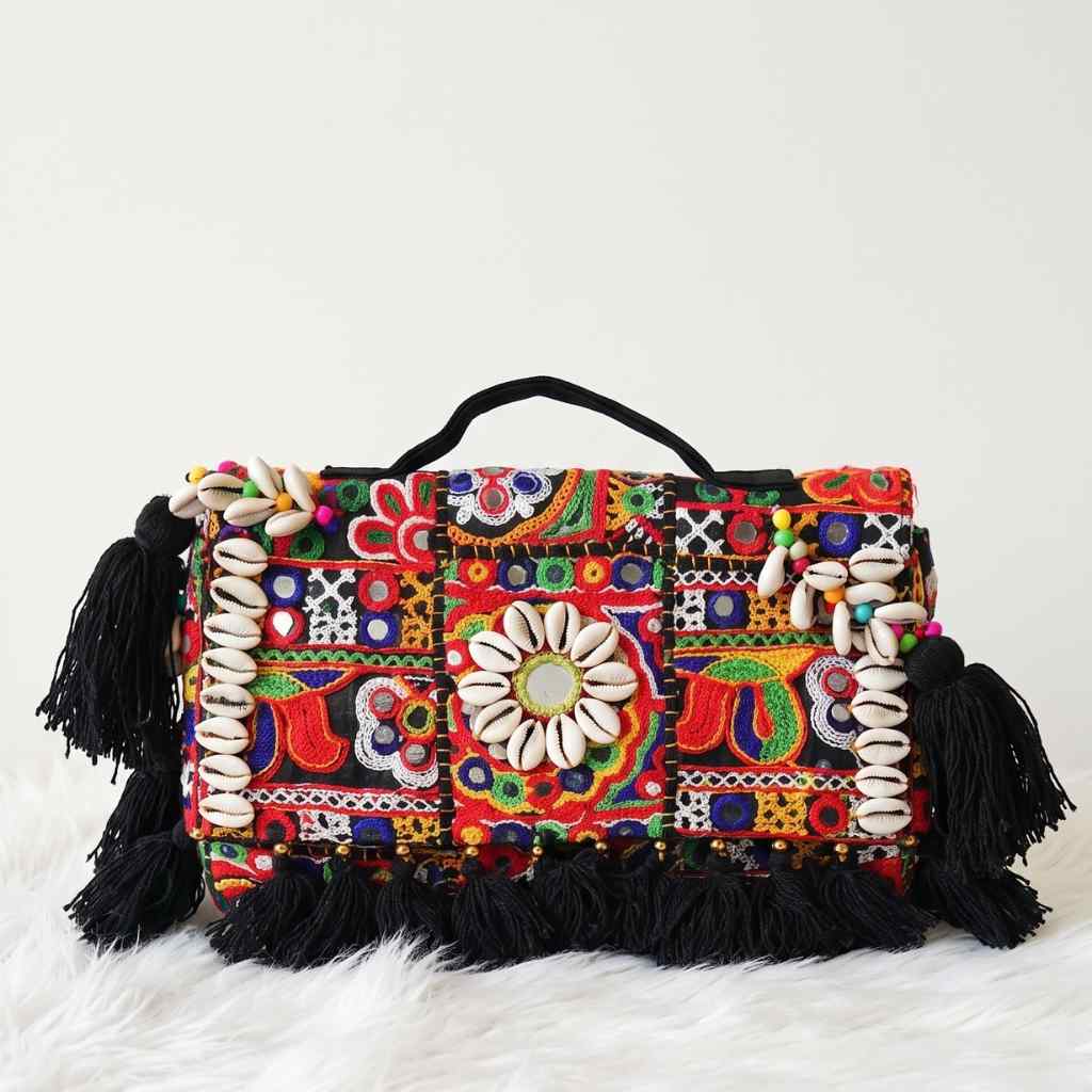 Gypsy Style Embroidered Banjara Bag