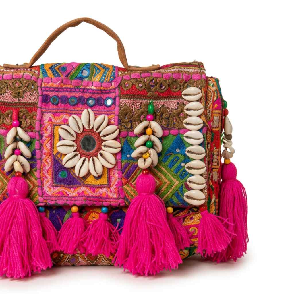 Gypsy Style Embroidered Banjara Bag