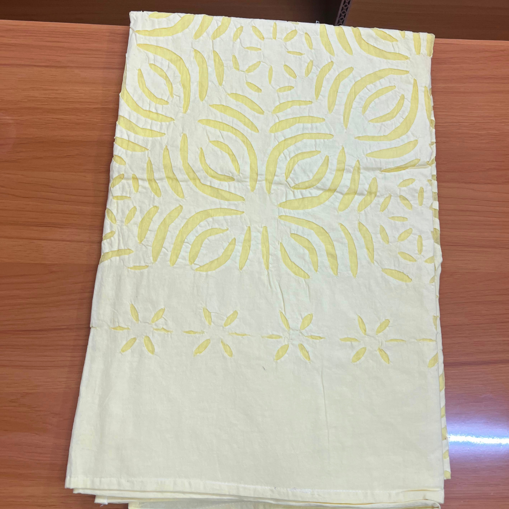 Traditional Handmade Single Applique Bedsheet