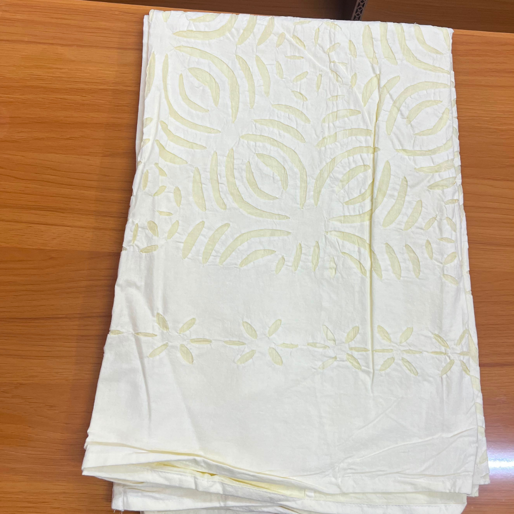 Traditional Handmade Single Applique Bedsheet