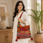Fusion Flair Embroidered Everyday Banjara Bag