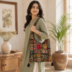 Fusion Flair Embroidered Everyday Banjara Bag