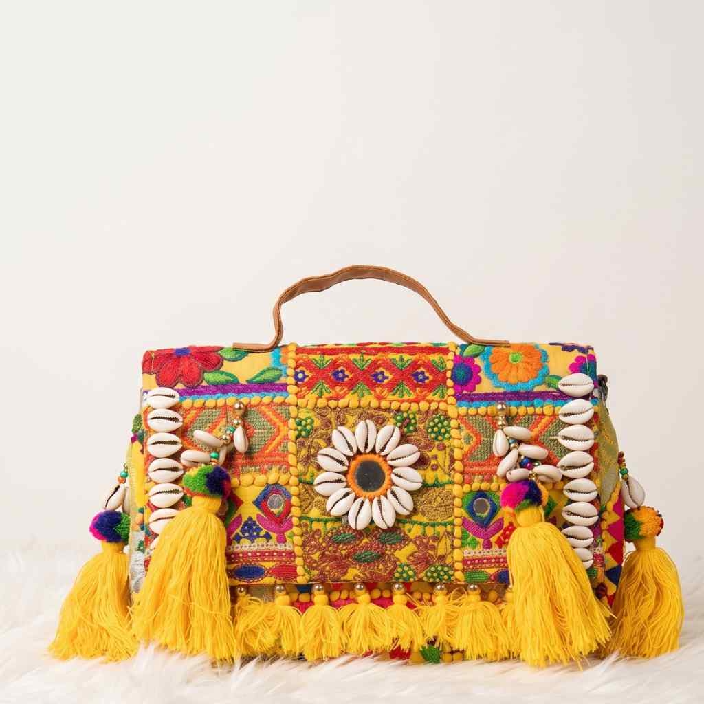 Gypsy Style Embroidered Banjara Bag