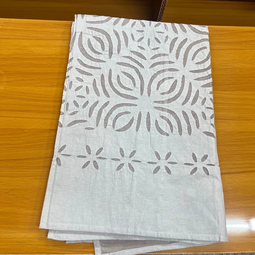Traditional Handmade Single Applique Bedsheet