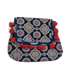 Indie Craft  Printed Ajrakh Sling Bag