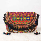 Nomad Banjara Embroidered Sling Purse