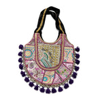 Royal Zari Embroidered Tote Bag