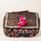 Folk Fusion Colorful Embroidered Banjara Bag with Codi Accents
